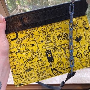 Min & Mon embroidered Vali convertible crossbody handbag